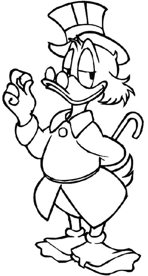 Scrooge mcduck louring pages