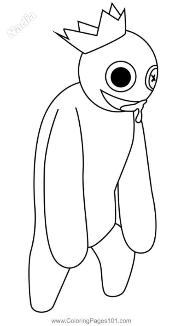 Pin by sofiblox on pins creados por ti coloring pages for kids coloring pages blue drawings
