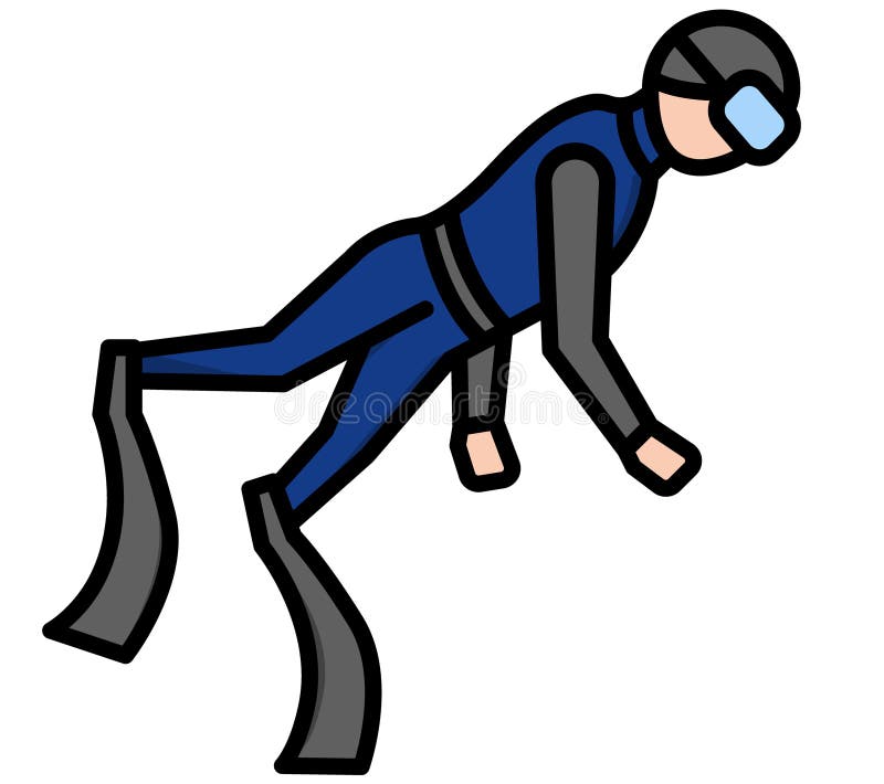 Man dives stock illustrations â man dives stock illustrations vectors clipart