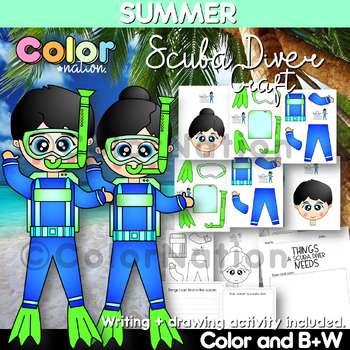 Build a scuba diver craft