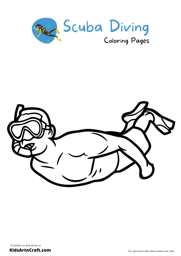 Scuba divg colorg pages for kids â free prtables prtables free kids colorg pages for kids colorg pages