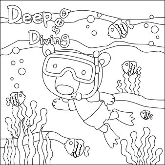 Page cute ocean coloring pages images