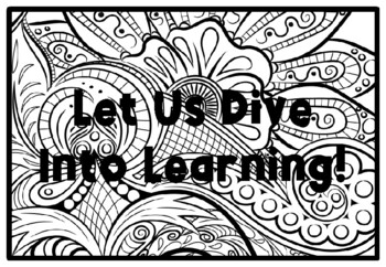 Let us dive to learng sprg activity sprg colorg pages worksheet by swati sharma