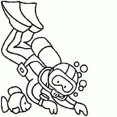 Scuba diver craftsfor preschool ideas scuba diver scuba diver