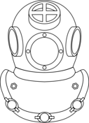Scuba diving coloring pages free coloring pages
