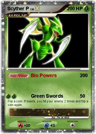 Pokemon scyther p
