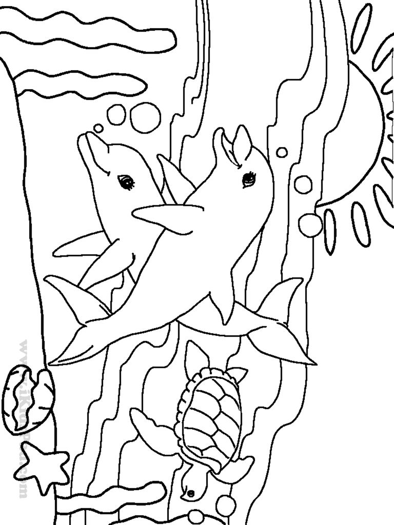 Sea creatures coloring pages sea creature coloring pages wuming