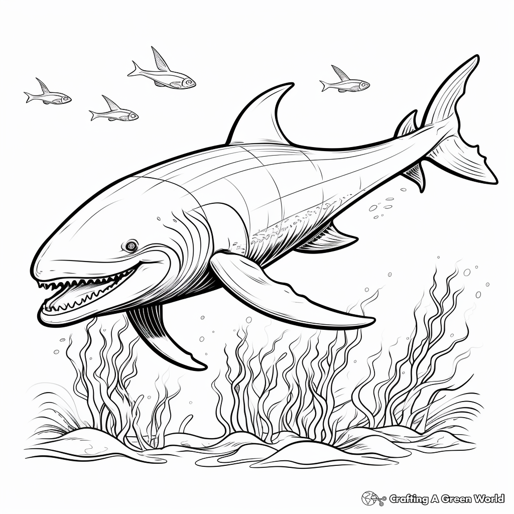 Sea beast coloring pages