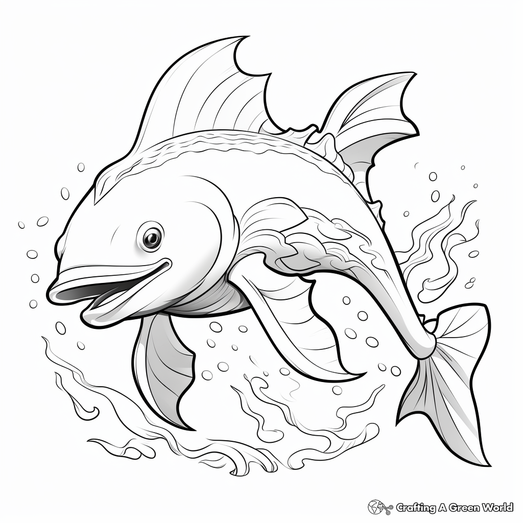 Sea beast coloring pages