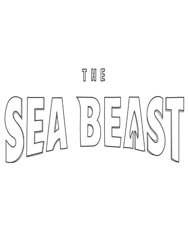 The sea beast coloring page free and online coloring