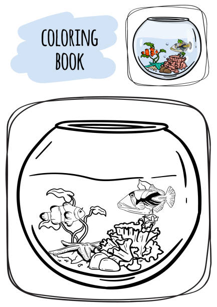 Seagrass drawing stock illustrations royalty