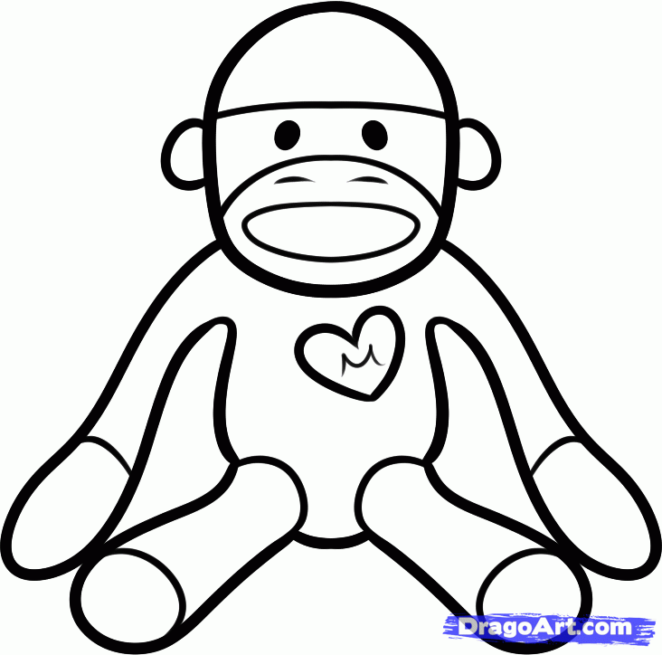 Sea monkey coloring pages