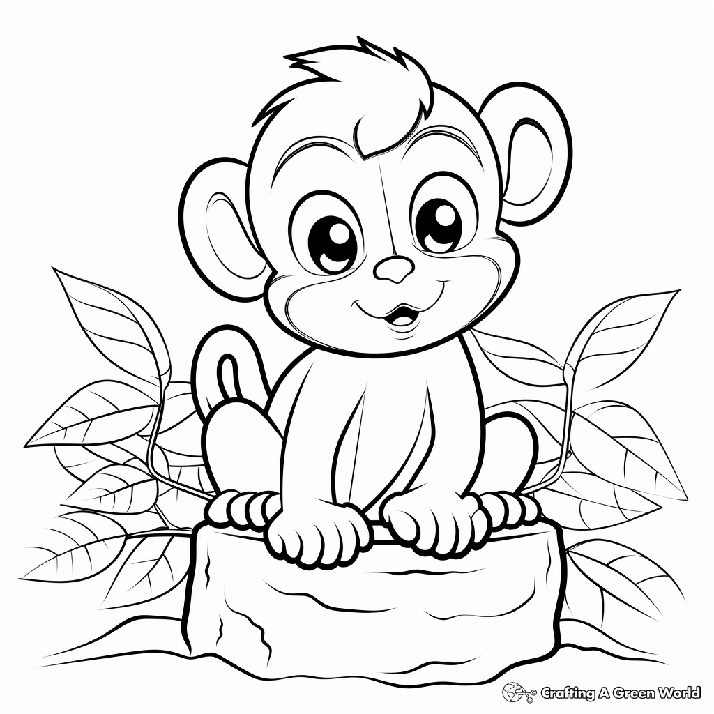Baby animal coloring pages