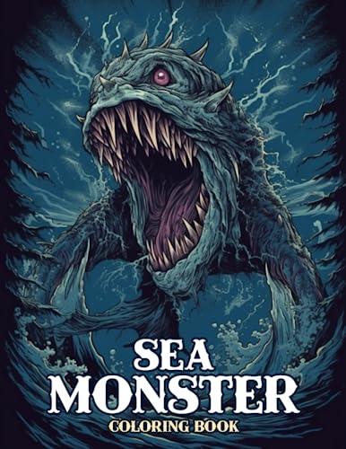 Sea monster coloring book explore mythical coloring pages depicting majestic sea monsters from ancient folklore and maritime tales by john w roberts