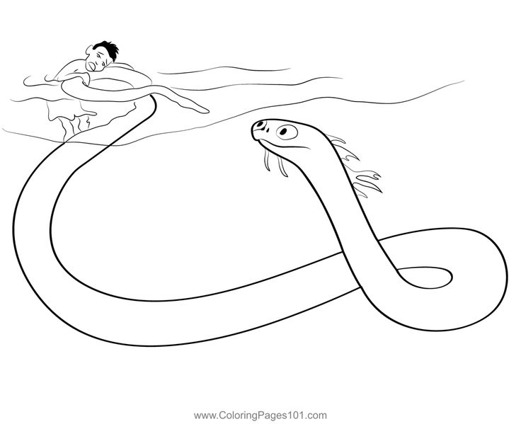 Sea monster coloring page monster coloring pages sea monsters coloring pages