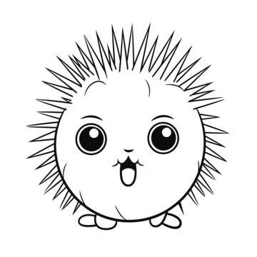 Sea urchins coloring book png transparent images free download vector files
