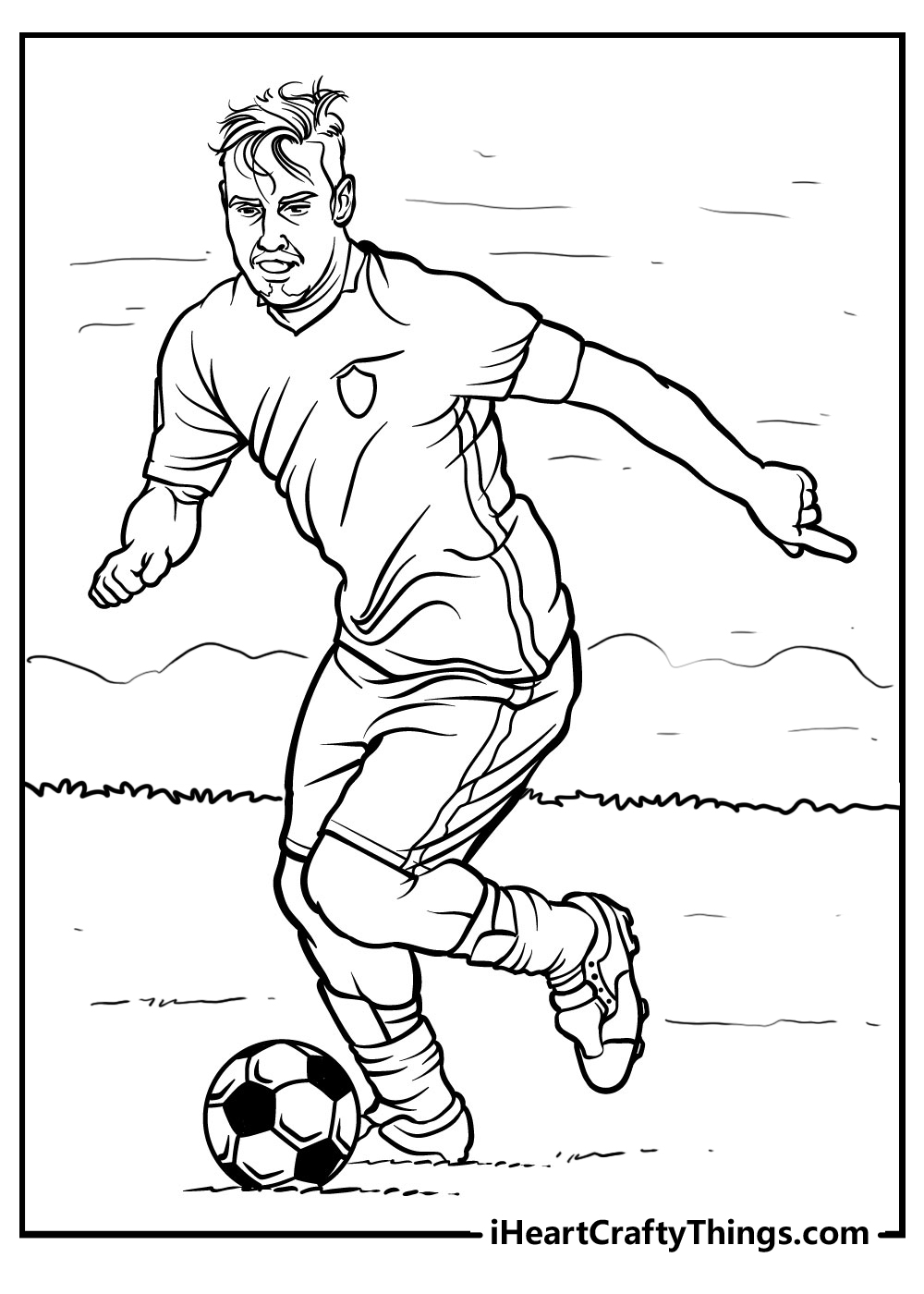 Football coloring pages free printables