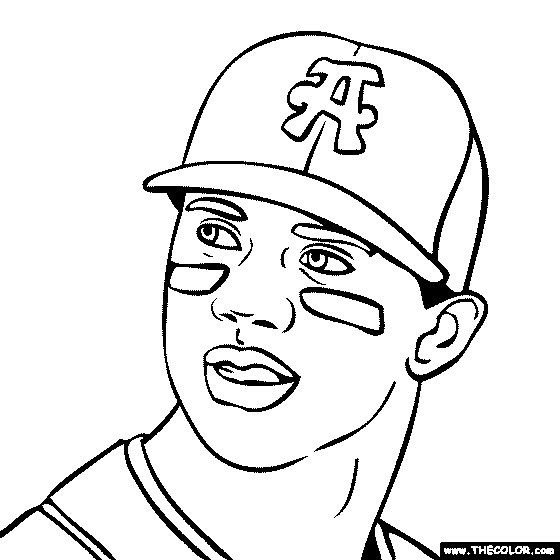 Football players online coloring pages