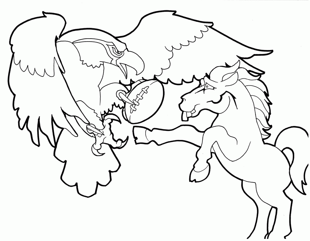 Super bowl coloring pages