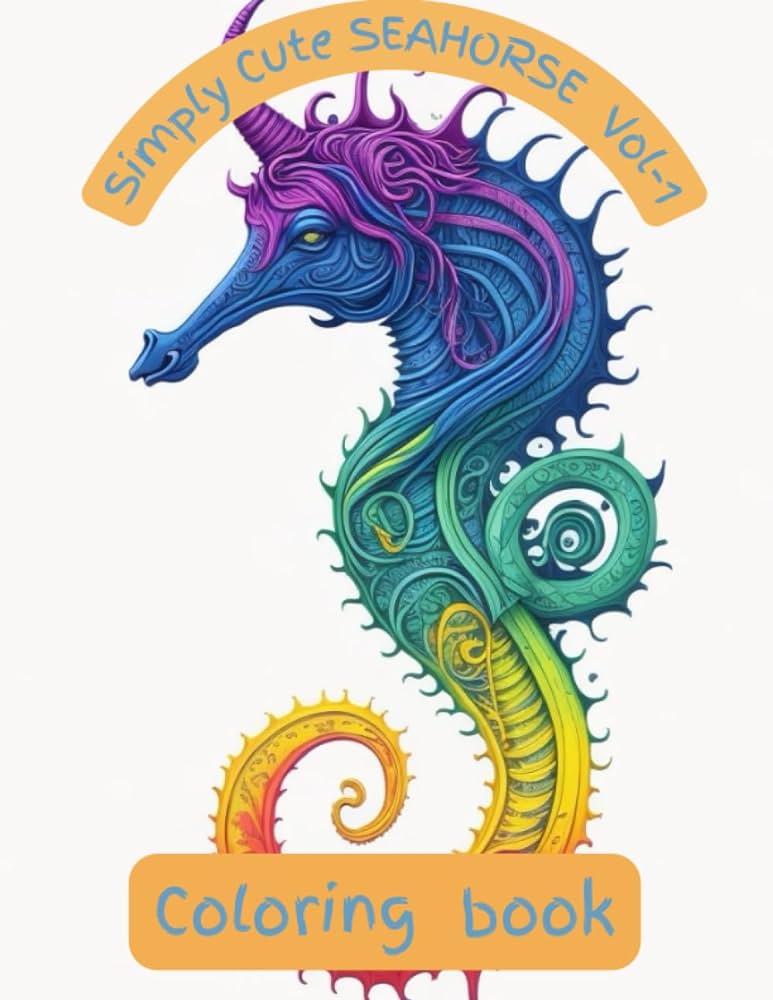 Simply cute seahorse vol