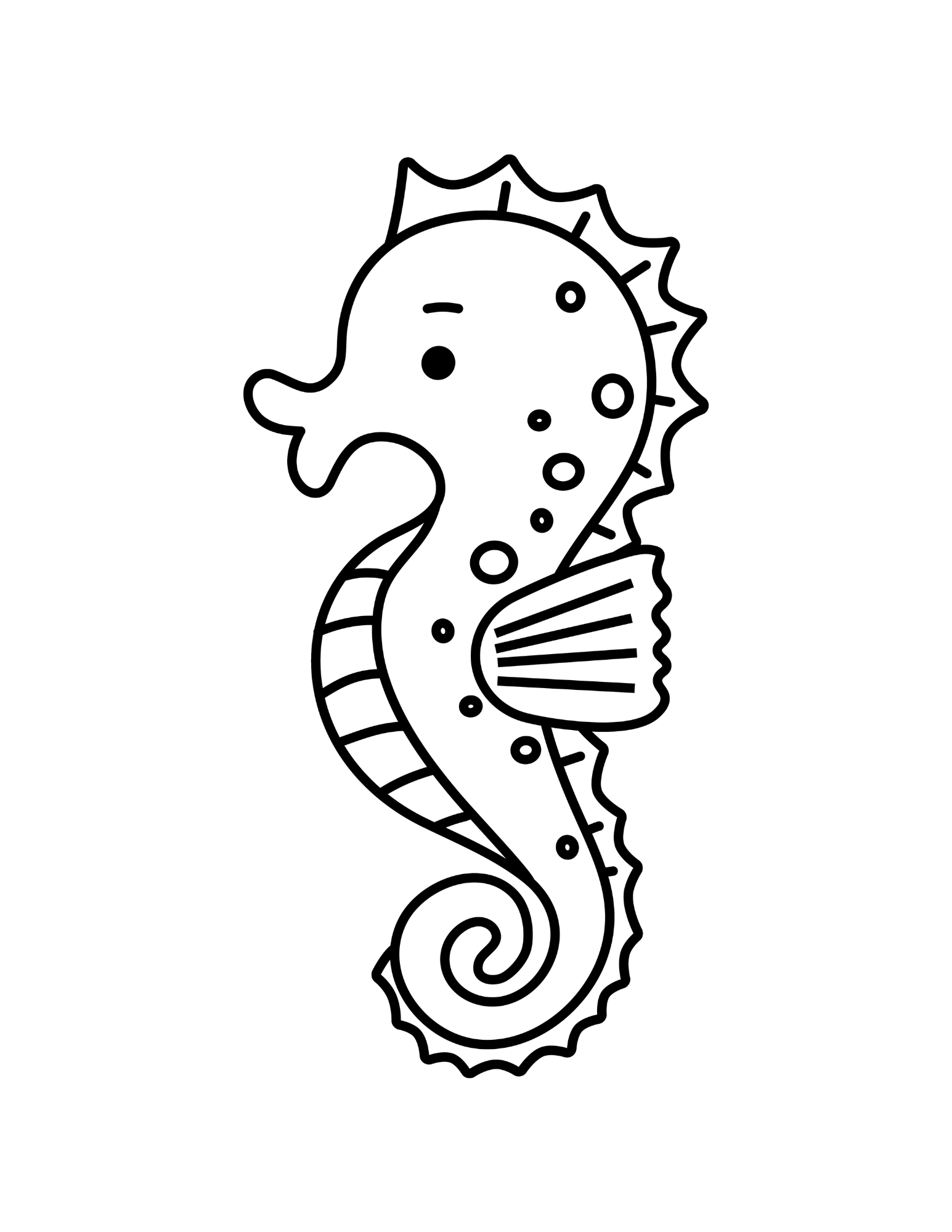 Under the sea coloring pages â creative skills corner