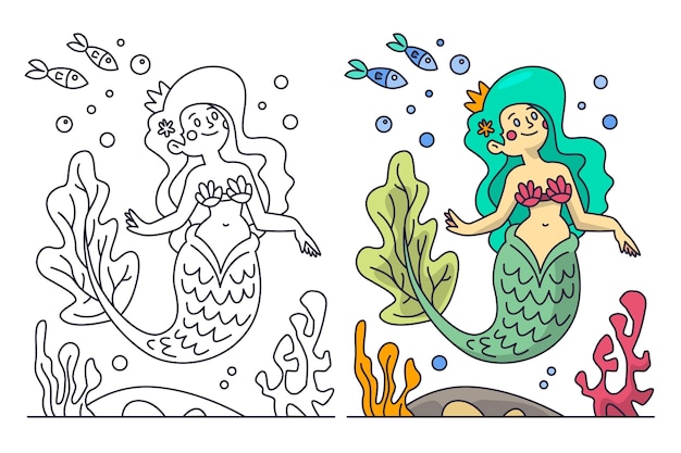 Page seahorse coloring page easy images