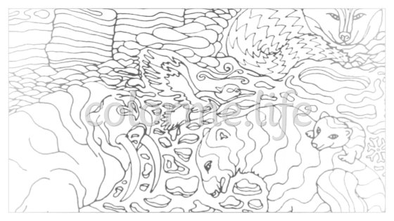 Coloring pages for adults and kids