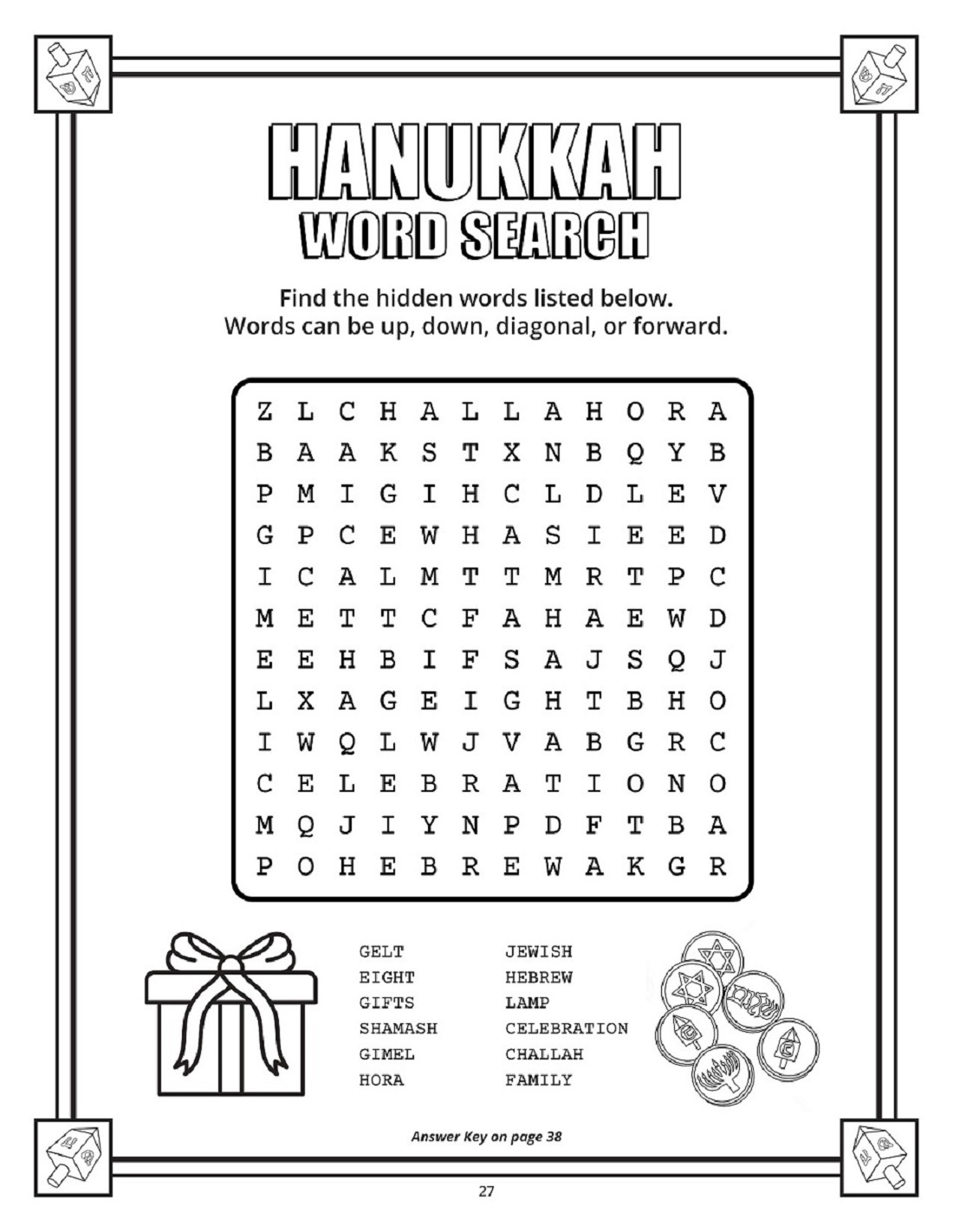 Maccabees hanukkah coloring book toy vey toys