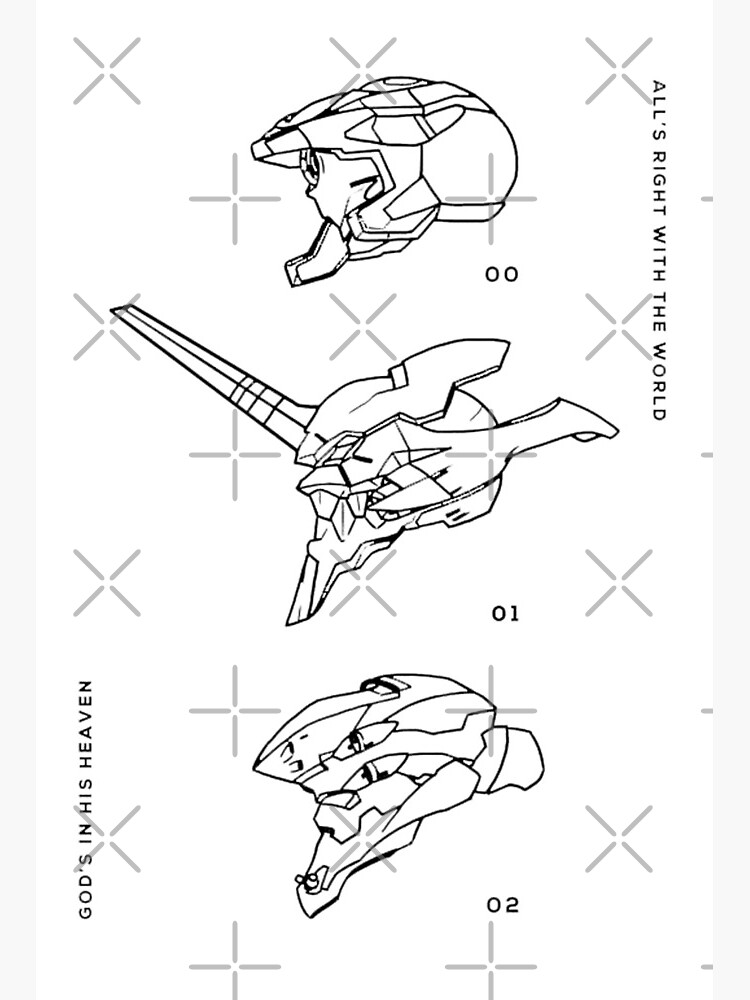 Eva units art board print for sale by willyumkdot