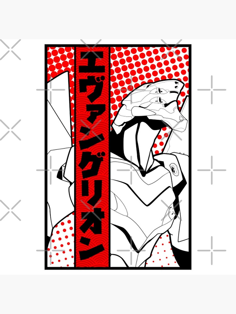 Anime evangelion shinji ikari eva art print for sale by sightenly