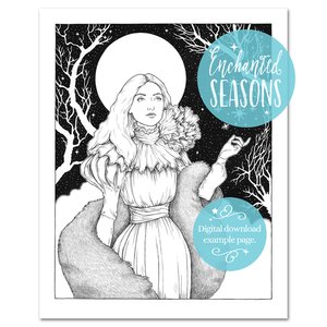 Downloadable fantasy coloring book â eeva nikunen