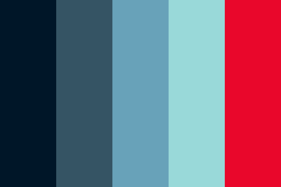Seattle kraken color palette