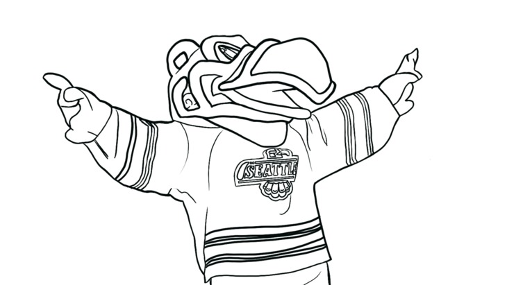 Seattle thunderbirds coloring page â seattle thunderbirds