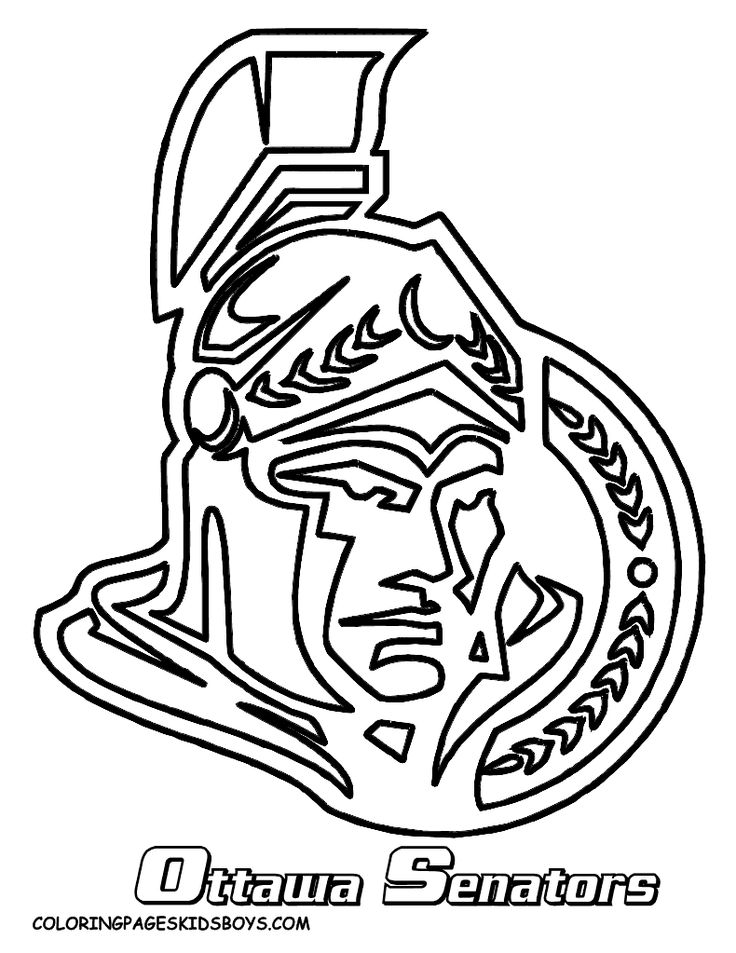 Ottawasenatorshockeygif ã hockey drawing ottawa senators nhl logos