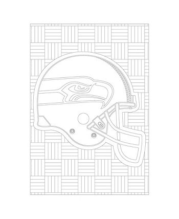 In the sports zone nfl adult coloring book seattle seahawks