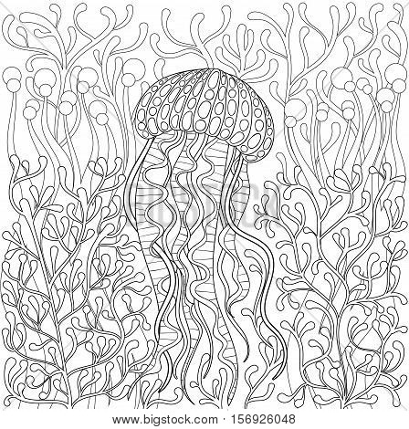 Vector jellyfish vector photo free trial bigstock