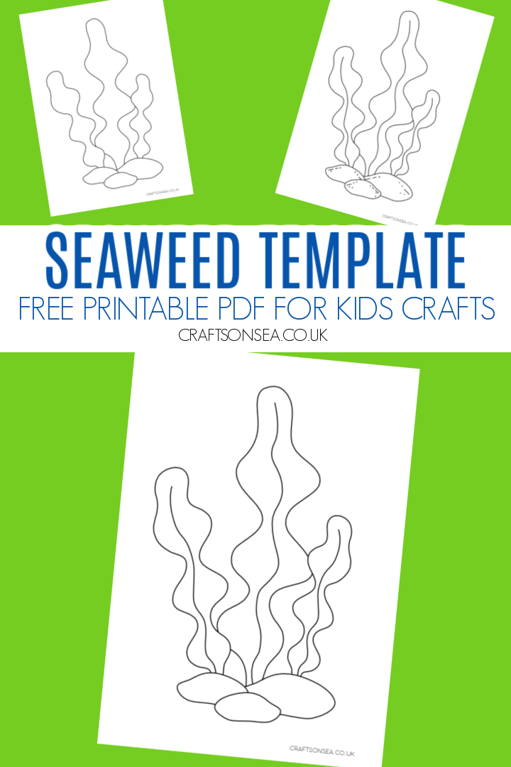 Seaweed template free printable pdf