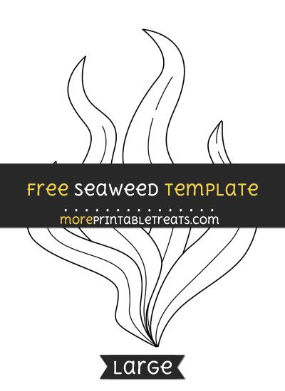 Free seaweed template