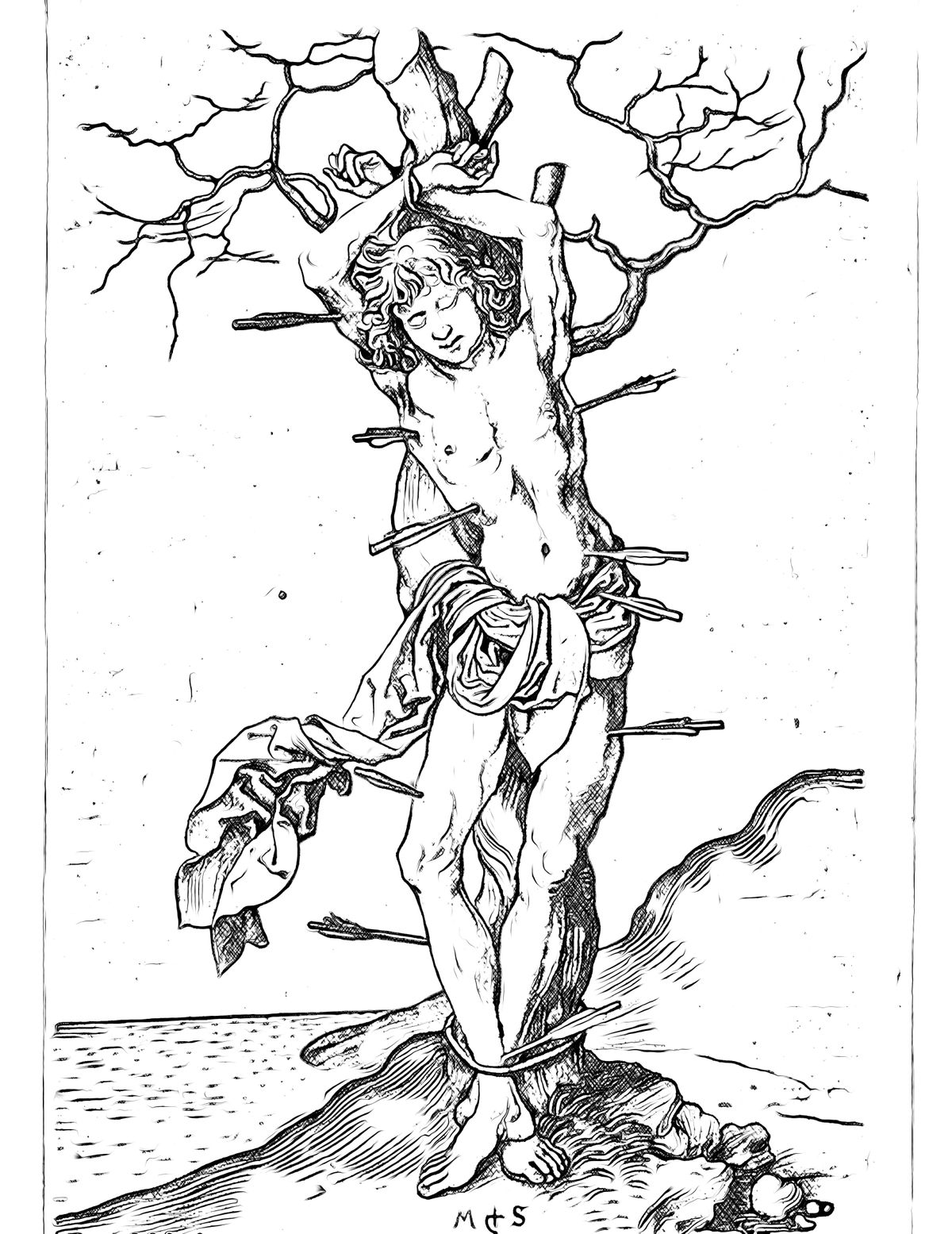 Saint sebastian