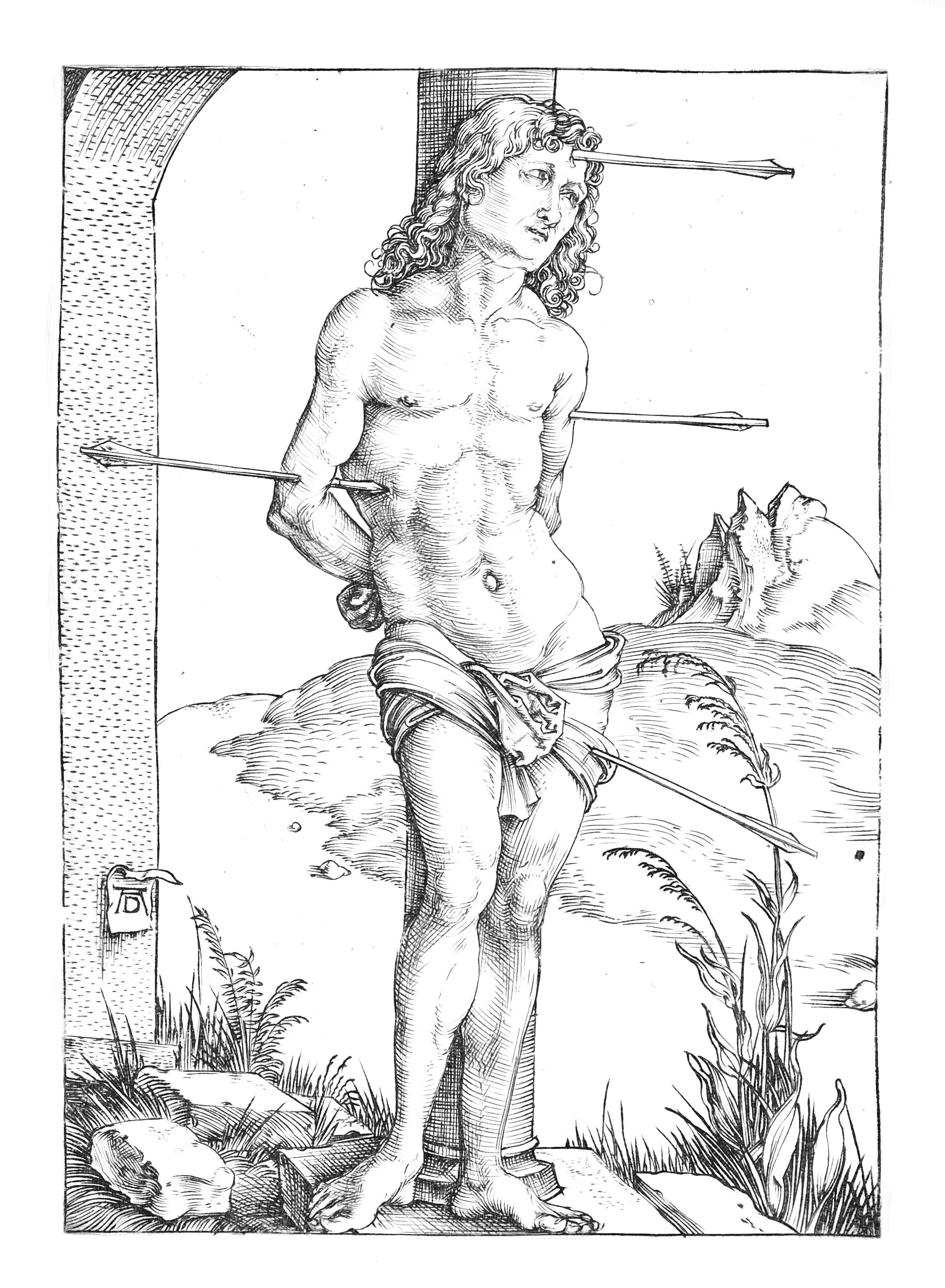 St sebastian â by albrecht dãrer