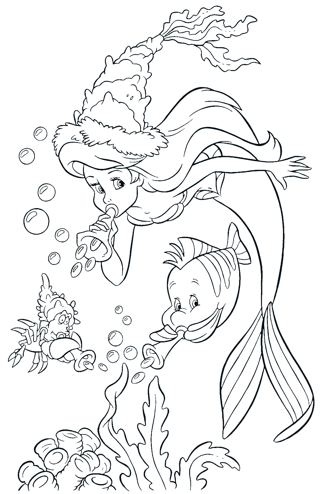The little mermaid