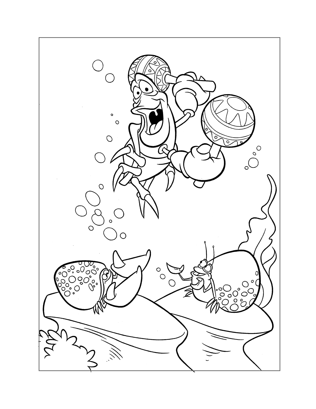 Little mermaid pages â printable pages