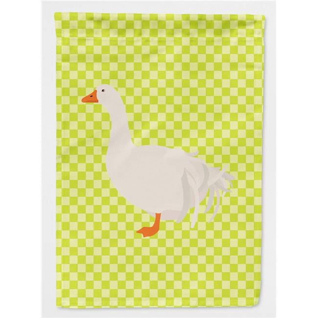 Carolines treasures bbchf sebastopol goose green flag canvas house size large multicolor