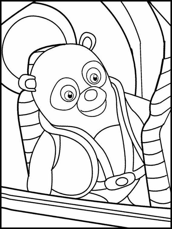 Printable coloring book special agent oso