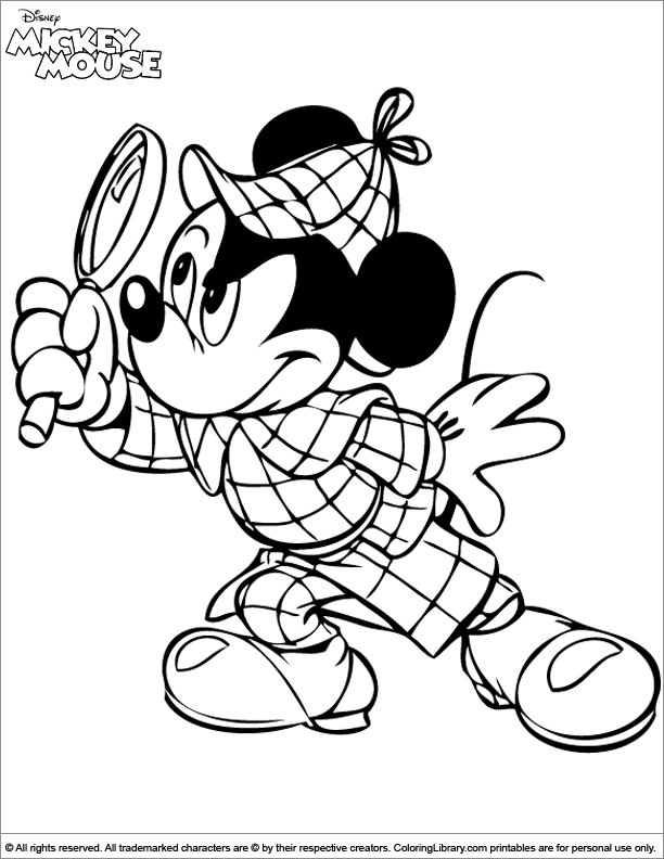 Mickey coloring pages coloring pages printable coloring pages