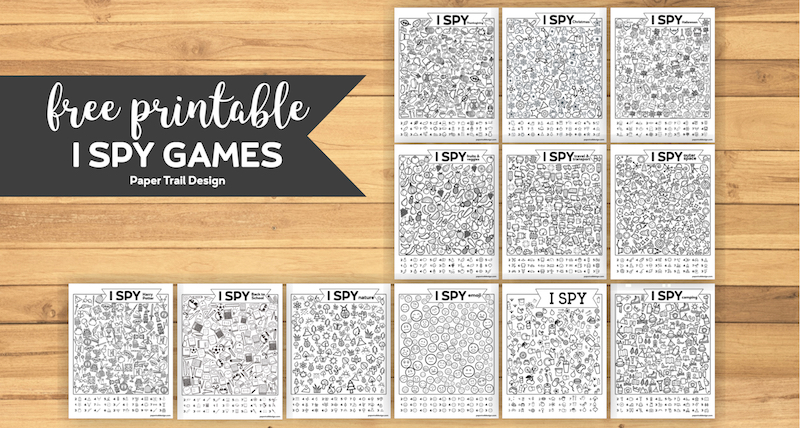 I spy game printables