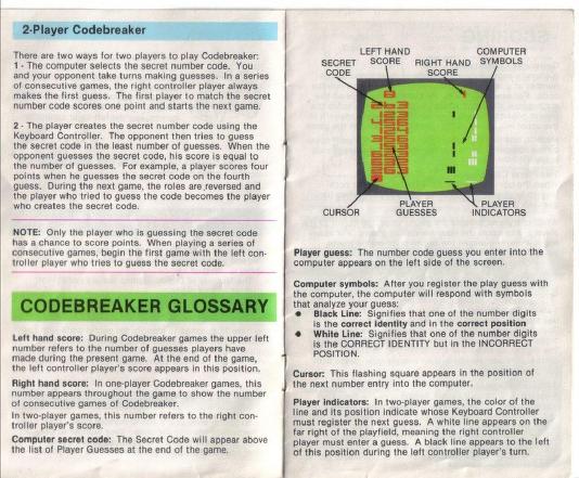 Atari manual code breaker atari free download borrow and streaming internet