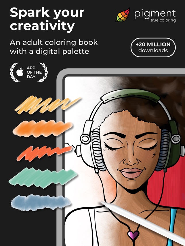 Adult coloring book
