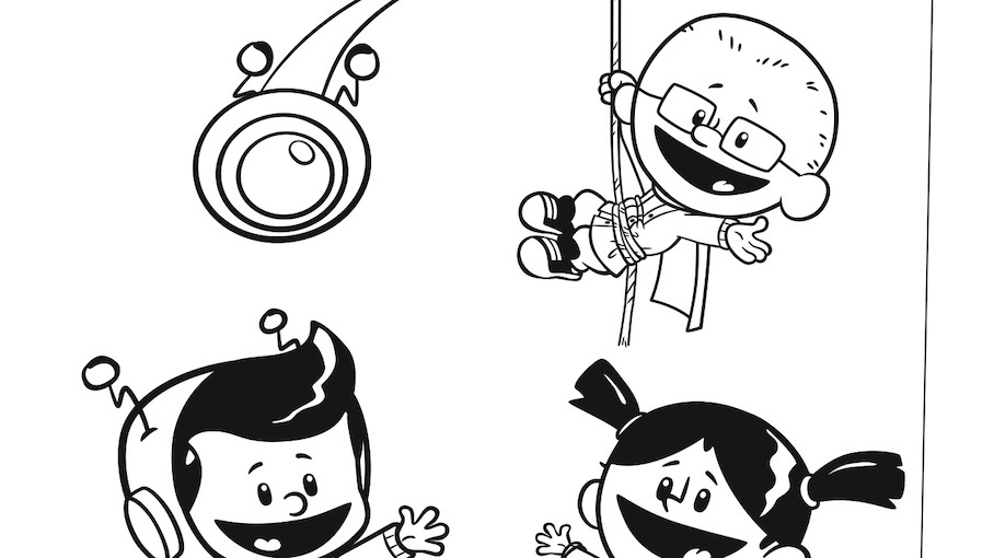 Xavier riddle coloring page kids coloringâ kids for parents