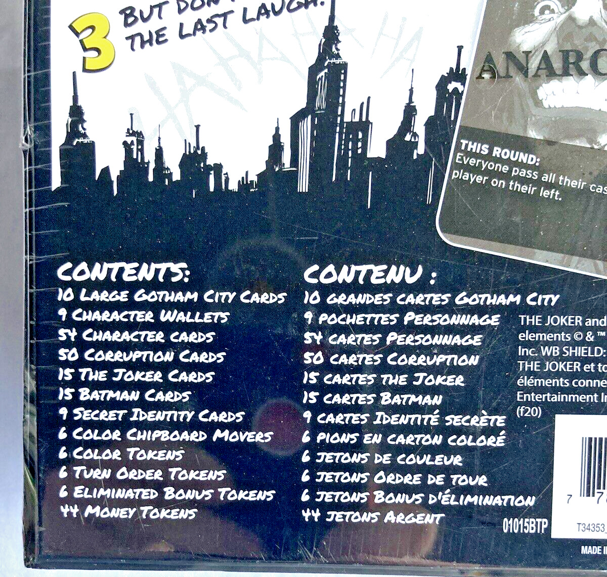 The joker diabolil secret identity strategy party game for adults and kids new